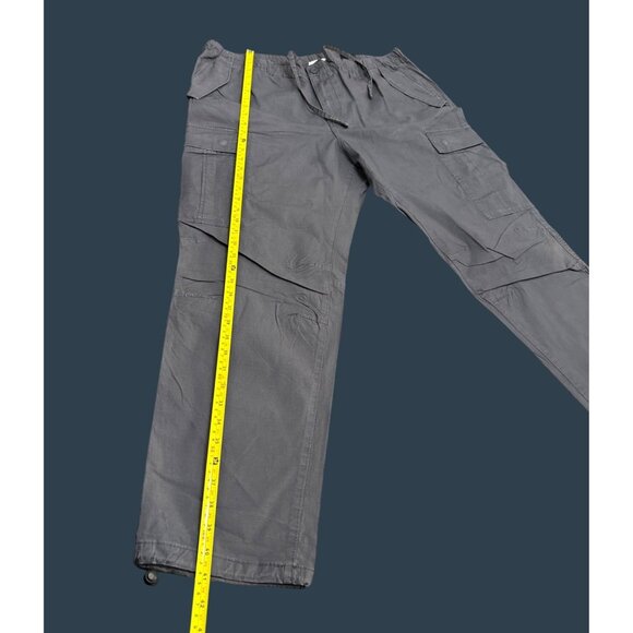 H&M Mens Regular Fit Cargo Pants XXL Gray - Picture 7 of 7